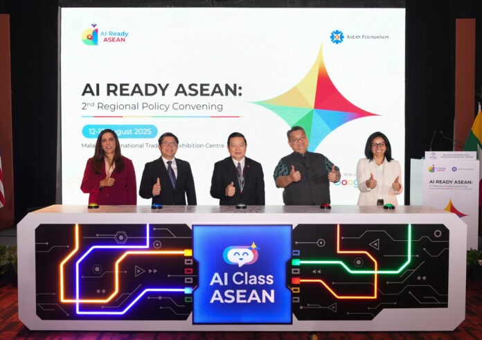 Peluncuran platform AI Class ASEAN oleh ASEAN Foundation di Kuala Lumpur Agustus 2025
